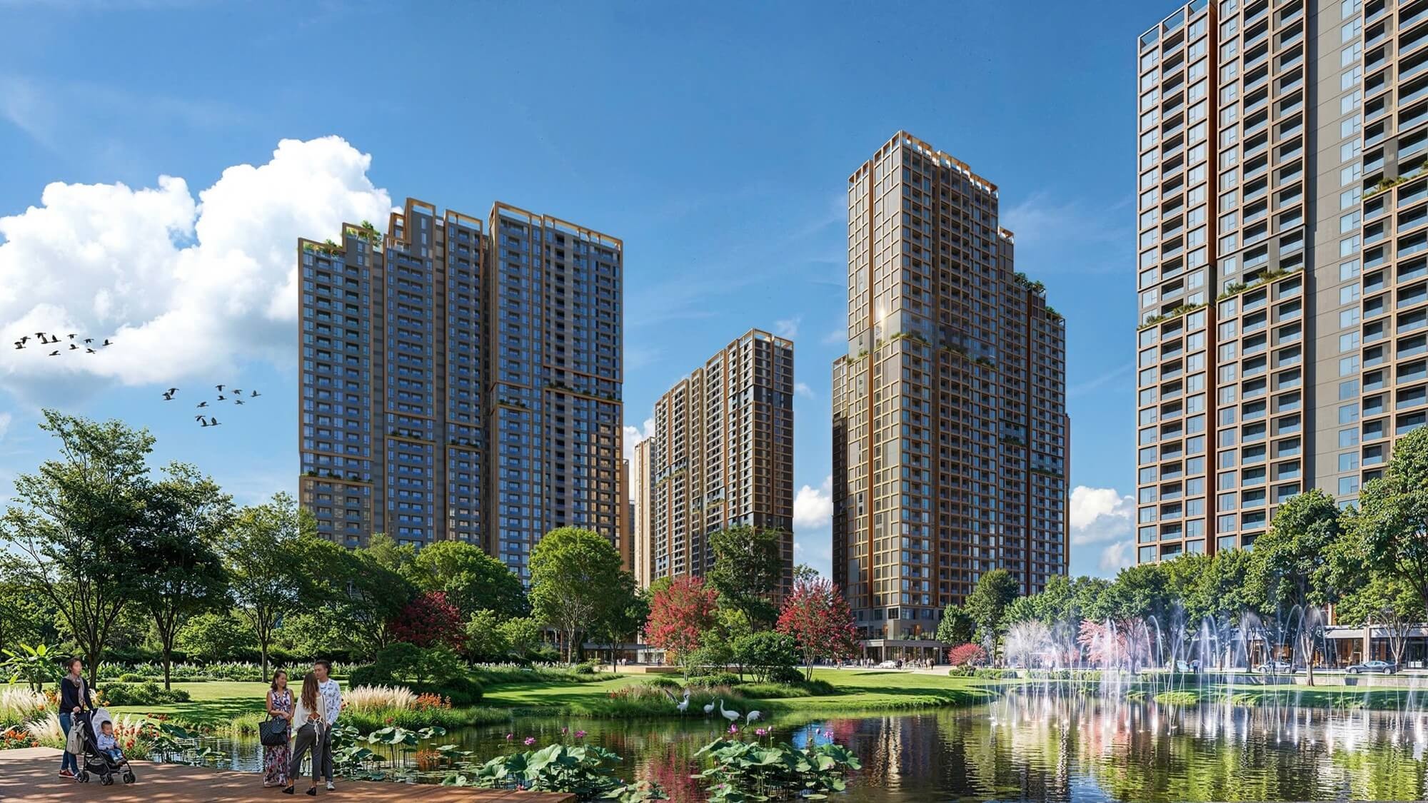 Imperia Ocean City The Parkland dẫn đầu xu hướng sống xanh bền vững